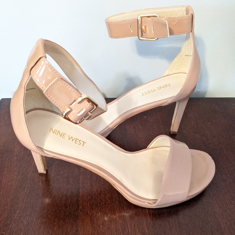 Nine West ankle strap pumps